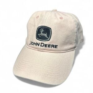 John Deere pink adjustable hat